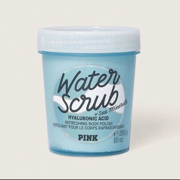 New Victoria’s Secret PINK Hyaluronic Water Body Scrub - Picture 2 of 5